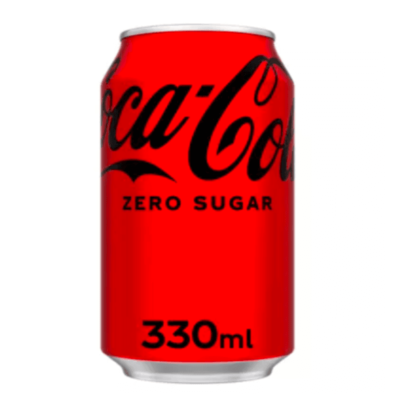Coke zero from On The Bun