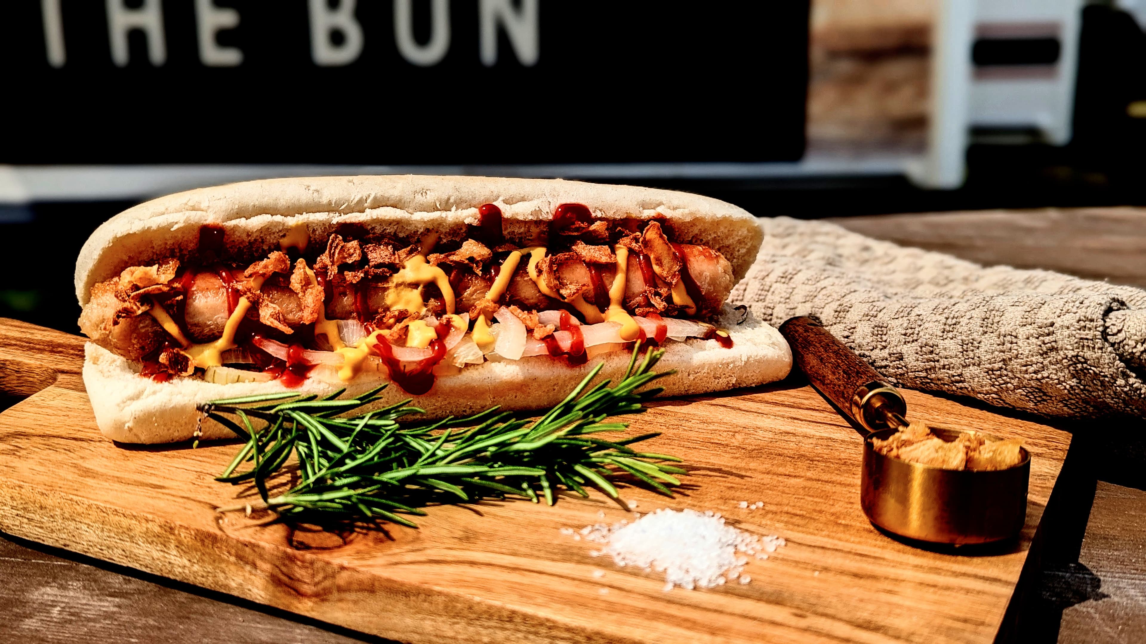 Loaded Hot Dog from On The Bun